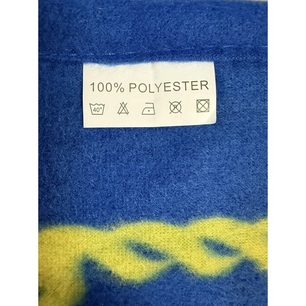 THE AMERICAN VETERANS DISABLED FOR LIFE MEMORIAL Fleece Throw Blanket 32x48 navy